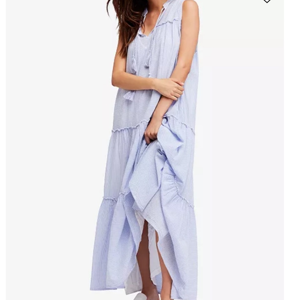 Free People River Gorge Tiered Maxi Dress
